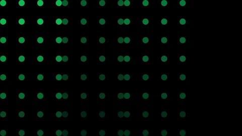 4k animated circle and square patterns in black background Stock Footage 273989829