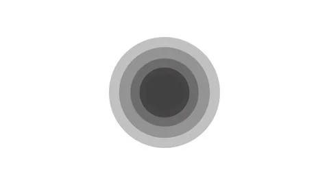 4k animated circles isolated in white background Stock Footage 273770614