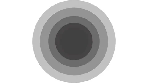 4k animated circles isolated in white background Stock Footage 273770631