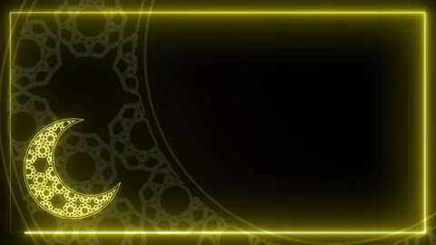 4K Animated Creative Design Glowing Video stock 267959666