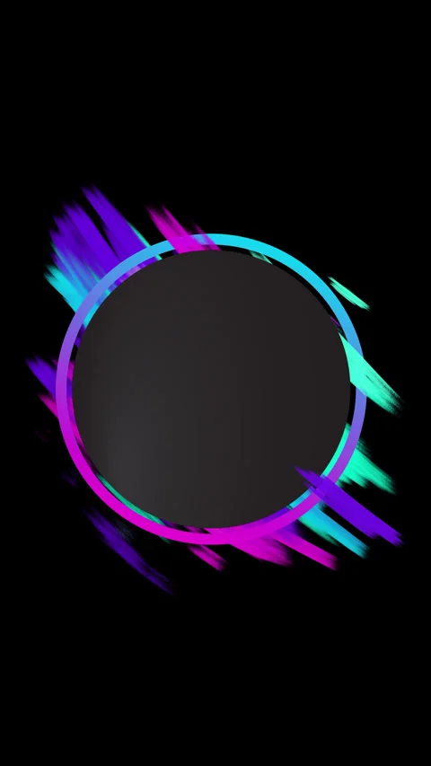 4K Animated Creative Design Glowing Video stock 267974332