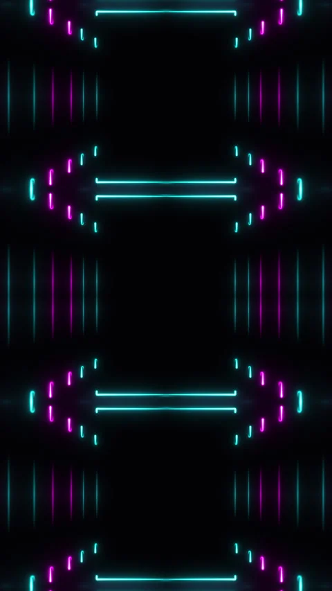 4K Animated Creative Design Glowing 스톡 동영상 268693833