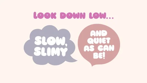 4K animated educational introducing snail unique characteristics. Stock Footage 311370304