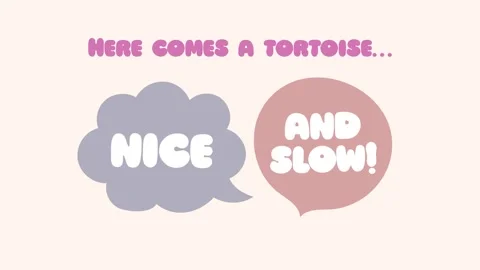 4K animated educational introducing tortoise unique characteristics. 스톡 동영상 311370775