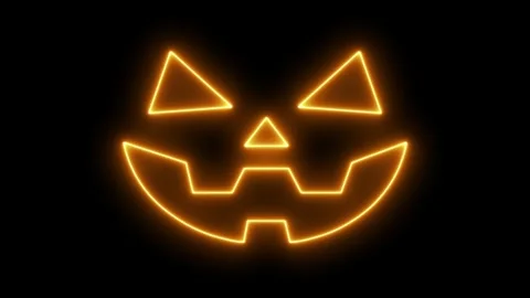 4k Animated Flat style pumpkins and leaves motion pattern design Vídeo Stock 251461259