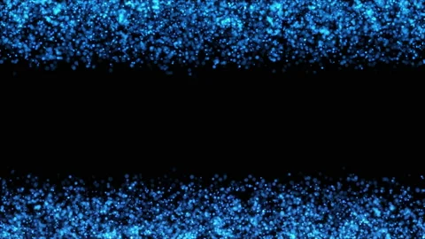 4K Animated frame template. Flying bokeh particles. Xmas motion background Stock-Footage 141567554