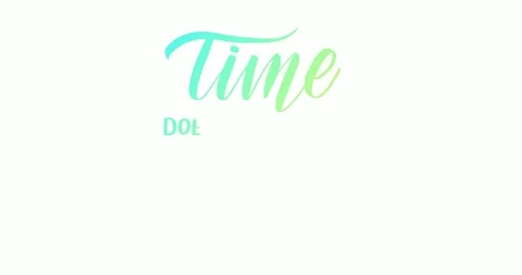 4K Animated hanadwritten quote about love on the white background. Modern hand Video stock 117296580