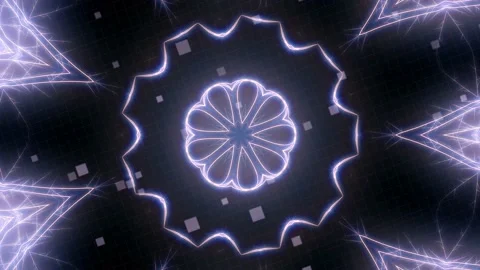 4K animated kaleidoscopic background Stock Footage 131367690