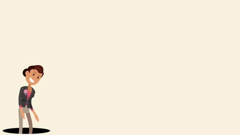 4K Animated Lady Presentation Intro Vidéo 108731904