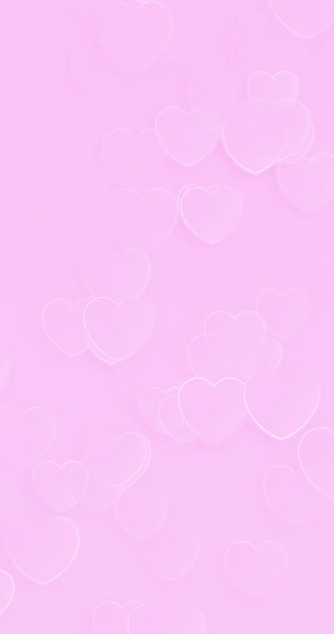 4k animated light pink background with hearts pattern. Stock Footage 298224470