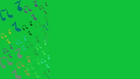 4k animated Music patterns isolated in g... | Stock Video | Pond5
