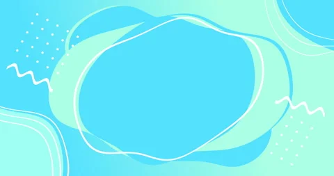4k animated set of abstract modern flowing forms. Stock Footage 132286159