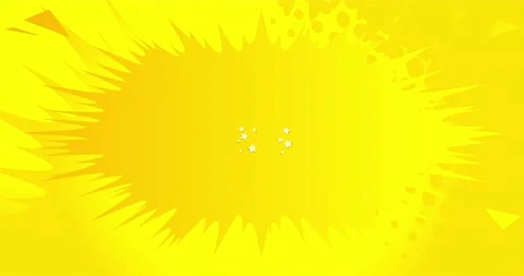 4k animated yellow comic book footage. Stock Footage 149858975