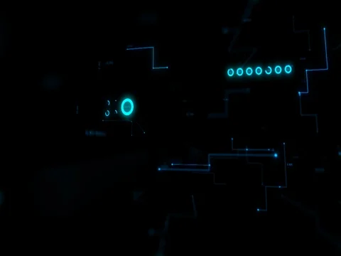 4K Animation 3D abstract dark background... | Stock Video | Pond5