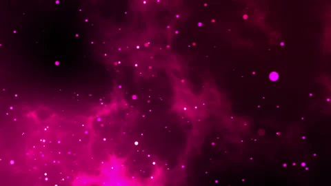 4k animation of an abstract background with floating particles inside fluid Video stock 223414034