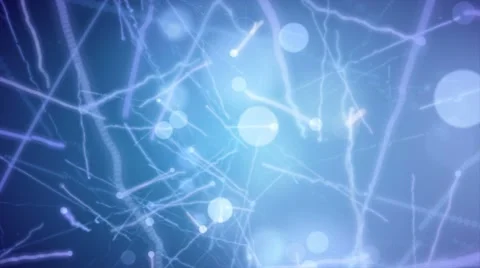 4K Animation. Abstract motion background, shine, light, particles, rays, loop. Stock-Footage 45185131