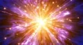 4K Animation Abstract motion background, shine, fire, abstarct particles, loop. 4k or 4k+ Resolution