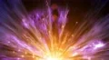 4K Animation Abstract motion background, shine, fire, abstarct particles, loop. 4k or 4k+ Resolution