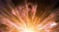 4K Animation Abstract motion background, shine, fire, abstarct particles, loop. 4k or 4k+ Resolution