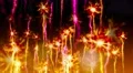 4K Animation Abstract motion background, shine, fire, abstarct particles, loop. 4k or 4k+ Resolution