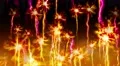 4K Animation Abstract motion background, shine, fire, abstarct particles, loop. 4k or 4k+ Resolution