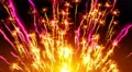 4K Animation Abstract motion background, shine, fire, abstarct particles, loop. 4k or 4k+ Resolution