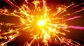 4K Animation Abstract motion background, shine, fire, abstarct particles, loop. 4k or 4k+ Resolution