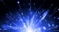 4K Animation. Abstract motion background, shine, light, particles, rays, loop. 4k or 4k+ Resolution