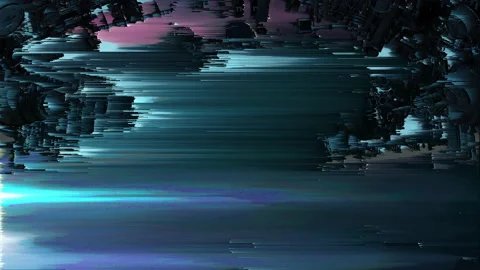 4k animation - Abstract Screen Digital Pixel Sorting Noise Stock Footage 201734020