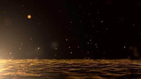 4k Animation. The Bouncing Particles Stock Footage 102753497