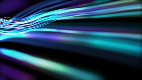 4K Animation of colored lines. Seamless loop motion Stock Footage 119342398