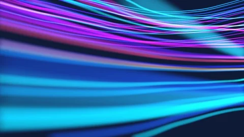 4K Animation of colored lines. Seamless loop motion graphic. Stock Footage 119342622