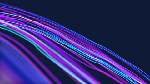 4K Animation of colored lines. Seamless loop motion 스톡 동영상 119342676