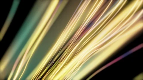 4K Animation of colored lines. Seamless loop motion Stock Footage 119342711