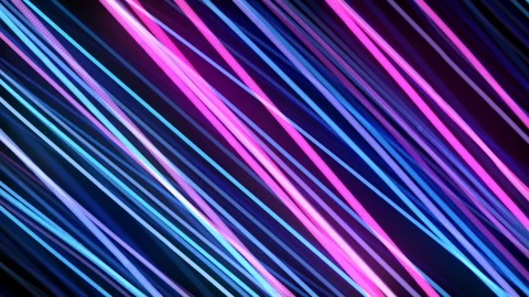 4K Animation of colored lines. Seamless loop motion Stock Footage 119342793