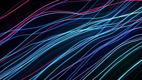 4K Animation of colored lines. Seamless loop motion 動画素材 119342879