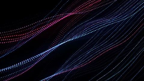 4K Animation of colored lines. Seamless loop motion Stock Footage 119342894