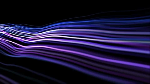 4K Animation of colored lines. Seamless loop motion Stock Footage 119350517