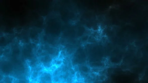 4K Animation of dark storm clouds slowly moving on a blue sky background. Stock Footage 113540409