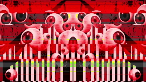 4k animation - Digital Tv Bad Signal Transmission ,Noise, Static Stock Footage 147621707