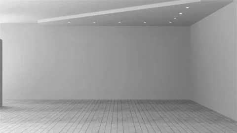 4K Animation of Interior with group of home appliances Stock Footage 103846221