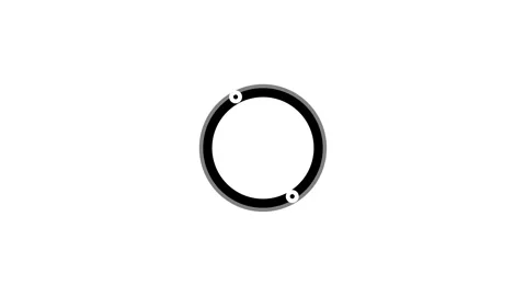 4K Animation loads circle icon on background. Stock Footage 306030546