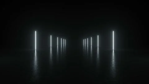 4K Animation Loop Futuristic Sci Fi Line... | Stock Video | Pond5