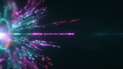 4k Animation of technology abstract futuristic background. Stock Footage 112200066