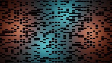 4K animation of transparent pattern forming and disappearing on background. Stock Footage 148402549