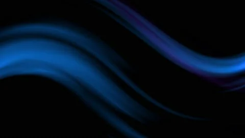 4K Animation twirl flowing violet and blue wave Video stock 133152201
