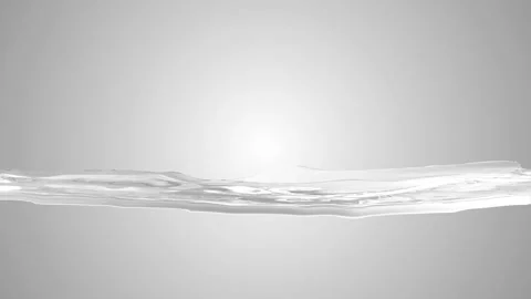 4K Animation of Water in a Basin with Waves on gradient background Stock Footage 127784448