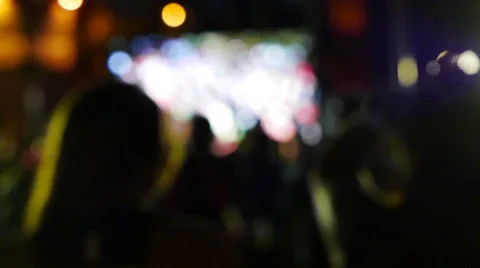 4K Anonymous Spinning Crowd Stock Footage 52436950