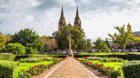 4K Anzac Memorial Timelapse Stock Footage 77016638