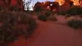 4K Arches 10 Tilt Up Double Arch Sunset Utah USA 4k or 4k+ Resolution